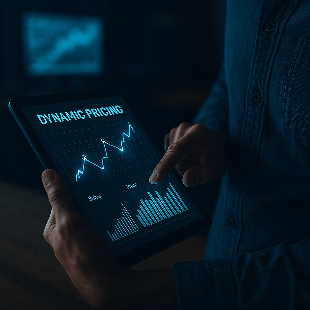 Restaurador analizando precios dinámicos